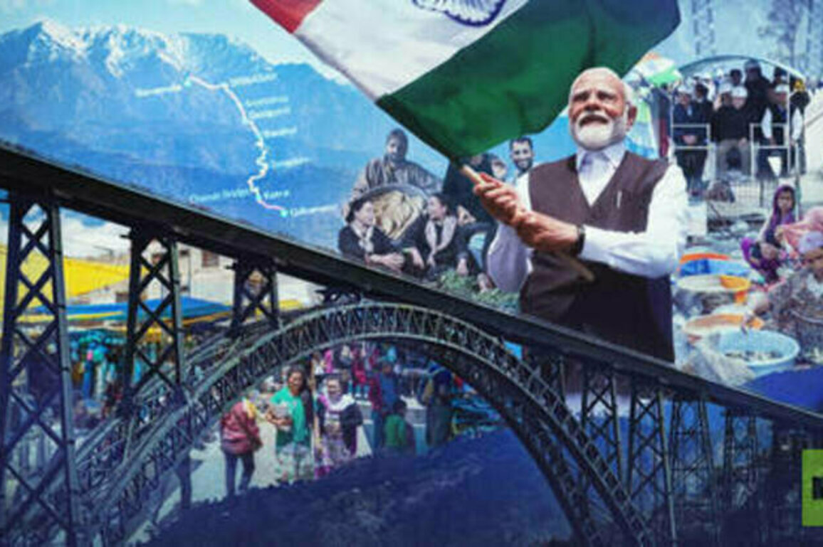 India just laid track through Kashmir - and the message is loud