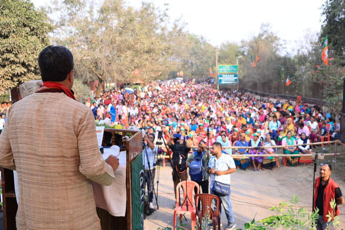 Peace, development possible under BJP leadership in ADC: Manik Saha