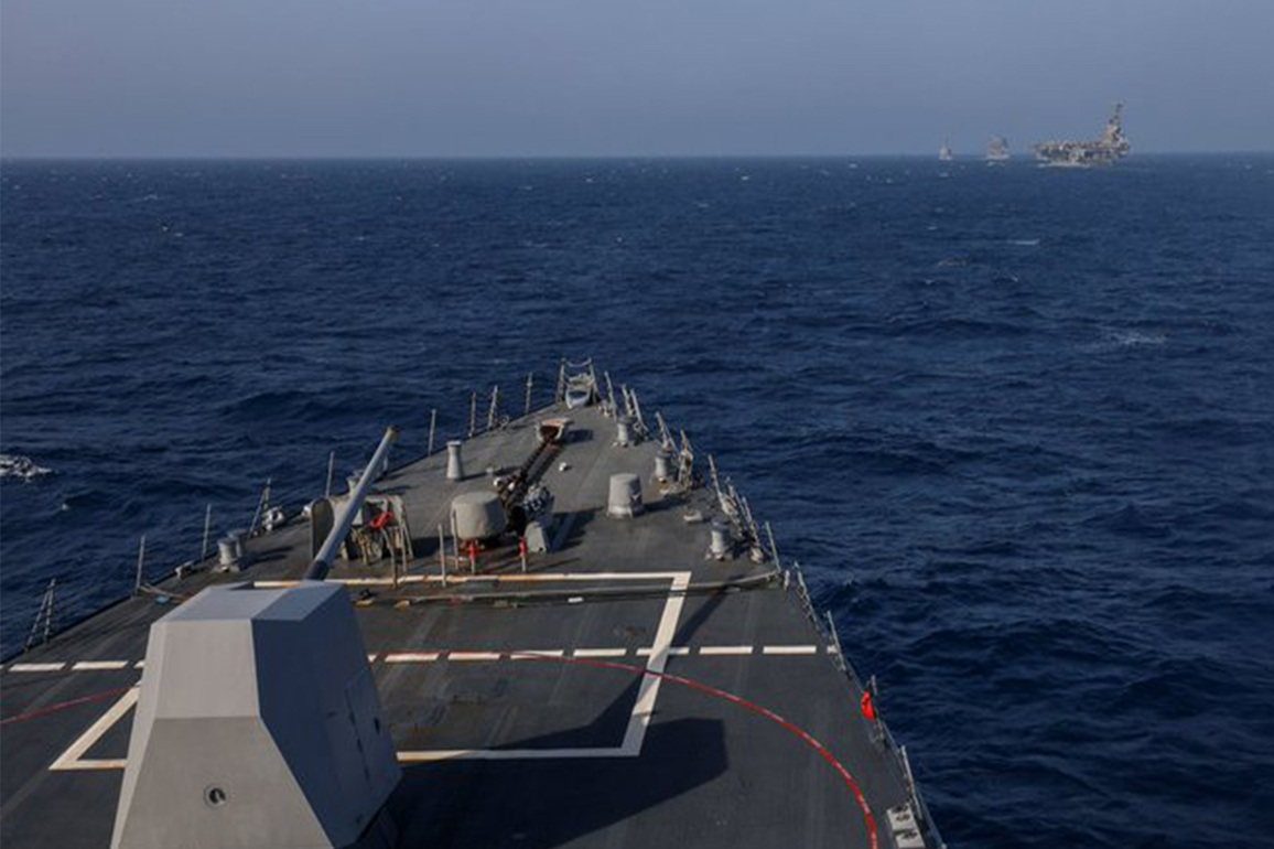 CENTCOM "redirects" 61 vessels, disables 4 as US warships enforce Strait of Hormuz blockade