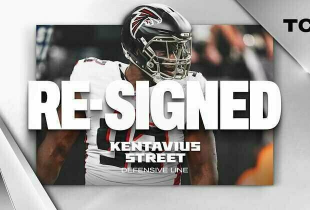 Falcons re-sign DL Kentavius Street