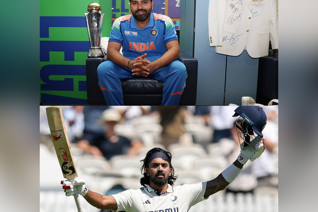 KL Rahul, Rohit Sharma train at BCCI's CoE in Bengaluru