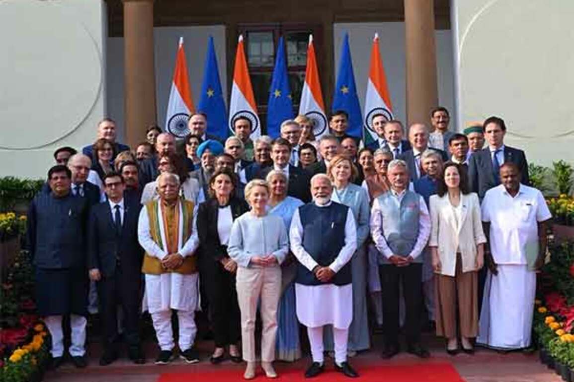 India, EU aim to conclude FTA negotiations by this year: MEA after EU chief's "landmark visit"