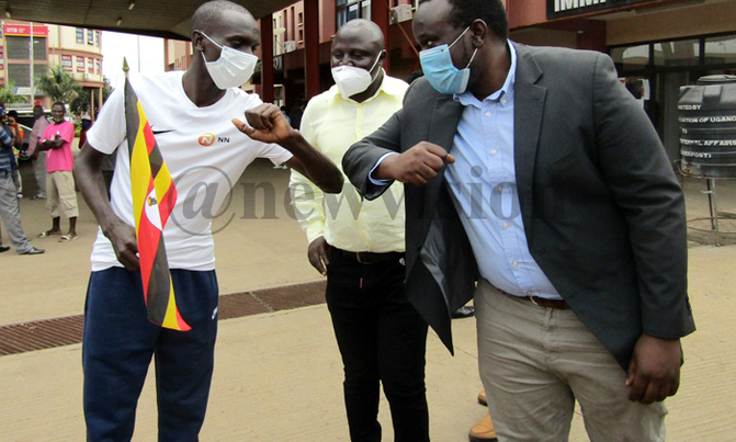Cheptegei returns from Monaco, eyes Olympic glory Cheptegei returns from Monaco, eyes Olympic glory