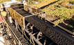 A conveyor at Byerwen coal mine.