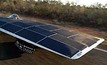 Solar car attempts to break world record