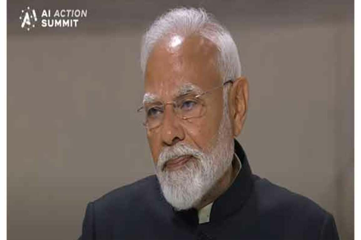 AI is writing code for humanity: PM Modi at Paris AI Action Summit