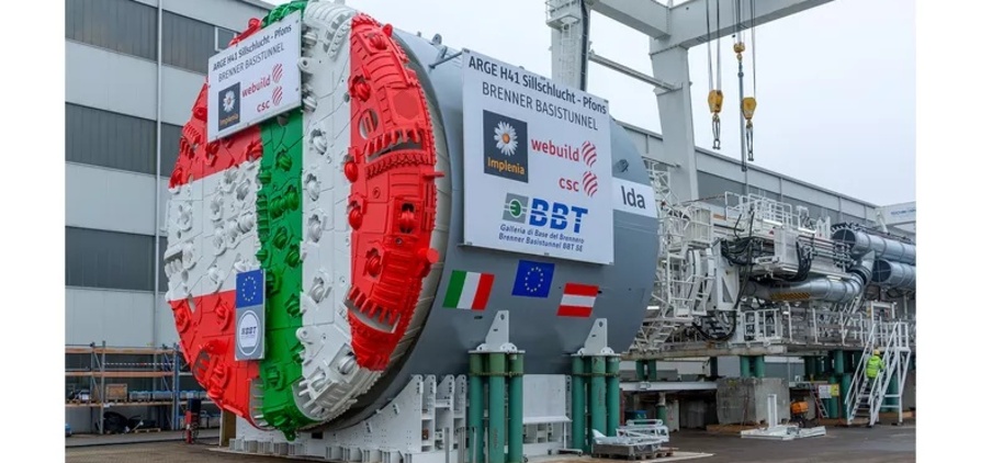 IDA is one of the two Herrenknecht TBMS to have broken through on Brenner Base Tunnel project 