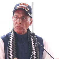 "Will bolster India's self-confidence": Rajnath Singh commissions ICG ship 'Samudra Pratap' at Goa Shipyard