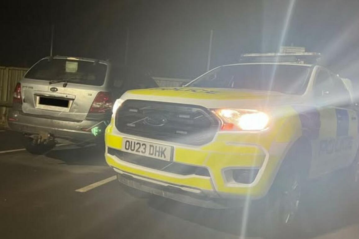 Oxfordshire Kia 'used in crime' seized by police in patrol