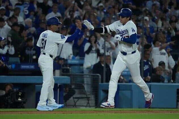 MLB roundup: Dodgers top Rays 1-0 on Shohei Ohtani's homer