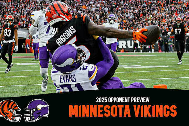 Bengals 2025 Opponent Preview: Minnesota Vikings
