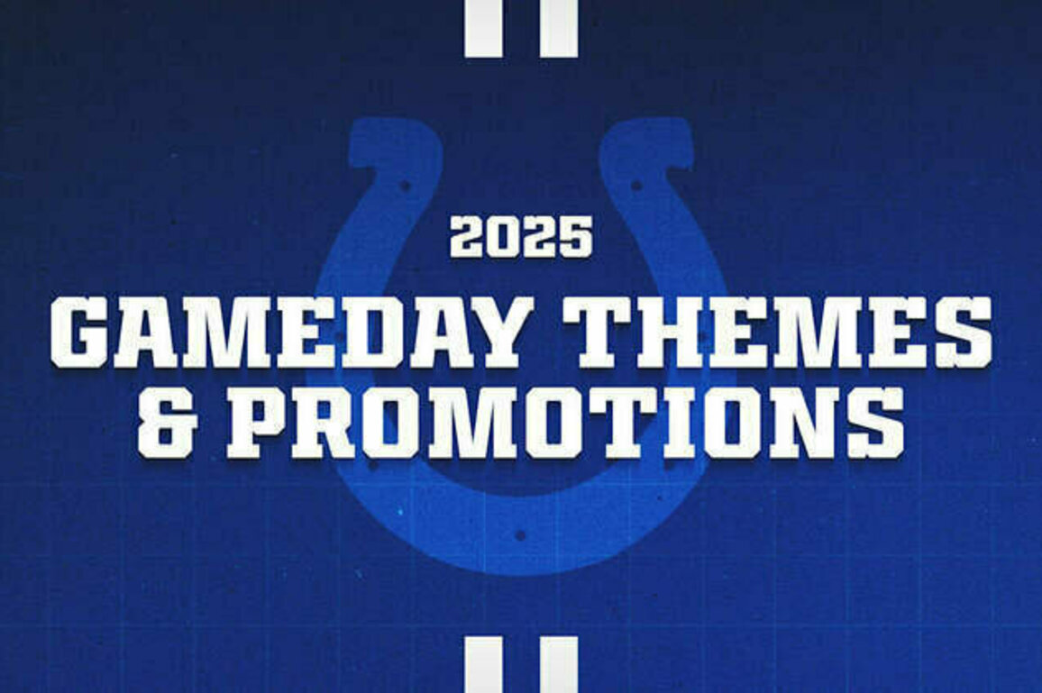 Just Announced! Colts 2025 Gameday Themes