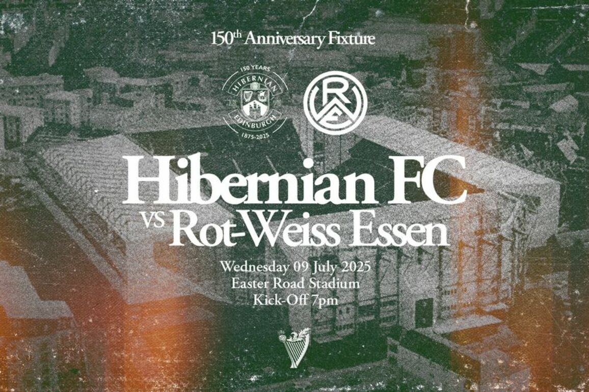Hibernian FC - Tickets On Sale For Hibernian vs Rot-Weiss Essen
