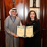 Kosovo President awards Presidential Medal of Merit to Emirates Red Crescent
