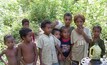 Local children at Timorese Resources' Mutai-1A wellhead.