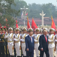 Trump meets Chinese counterpart Jinping for 'high-stakes' meeting in Beijing
