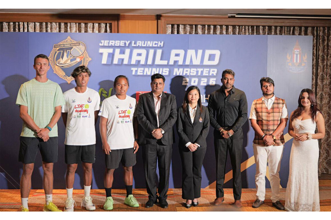 Thailand Tennis Masters 2026 unveils jersey ahead of tournament kick-off in April