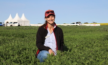 Birchip Cropping Group senior operations manager and research agronomist, Brooke Bennett, is leading a trial looking at the legacy effects of growing pulses, aiming to put some valuable figures around the benefits of nitrogen fixation. Credit: BCG.
