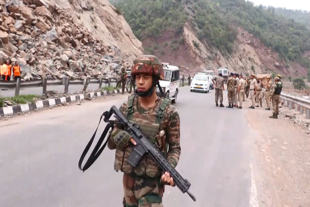 J-K: Joint mock landslide drill conducted in Udhampur ahead of Amarnath Yatra