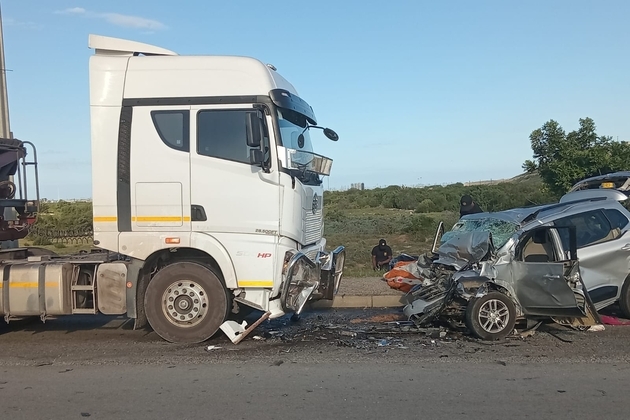 SOUTH AFRICA-EASTERN CAPE-GQEBERHA-ROAD ACCIDENT