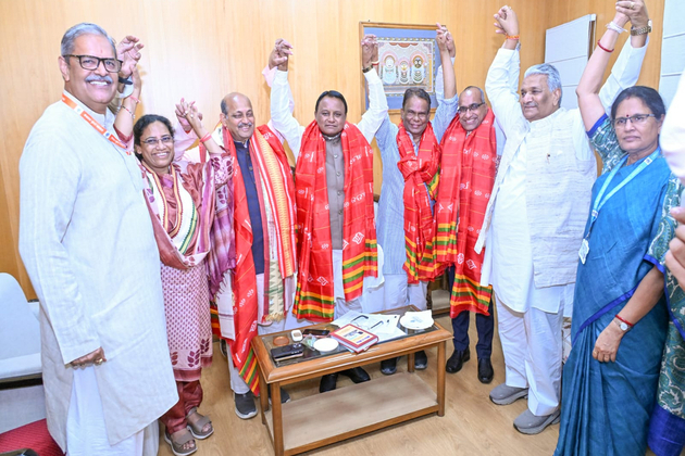 Odisha CM Majhi hails BJP's Rajya Sabha win; BJD alleges "horse trading"