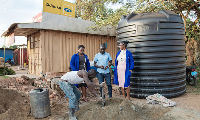MTN, NWSC partner to provide water to 30,000 households MTN, NWSC partner to provide water to 30,000 households