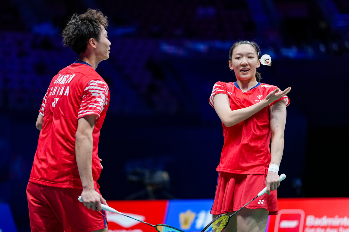 (SP)CHINA-SHENZHEN-BADMINTON-CHINA MASTERS-MIXED DOUBLES-SEMIFINAL(CN)