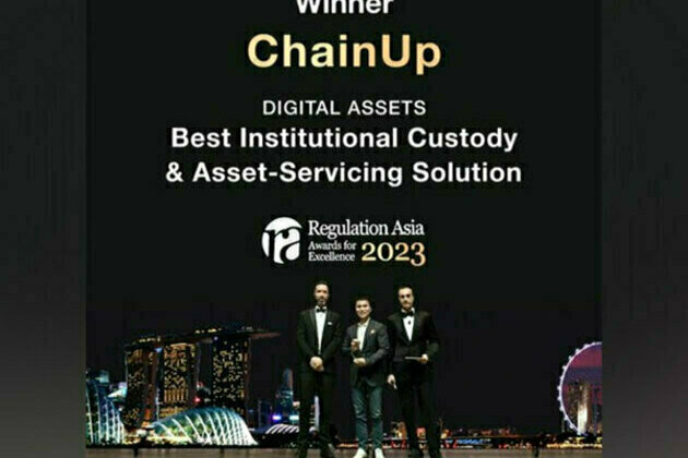 ChainUp Earns Prestigious "Best Institutional Custody & Asset-Service" Recognition at the 2023 Regulation Asia Awards for Excellence
