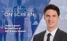 Selectors on Screen: RBC Brewin Dolphin's Michael Paul on opportunities for active managers