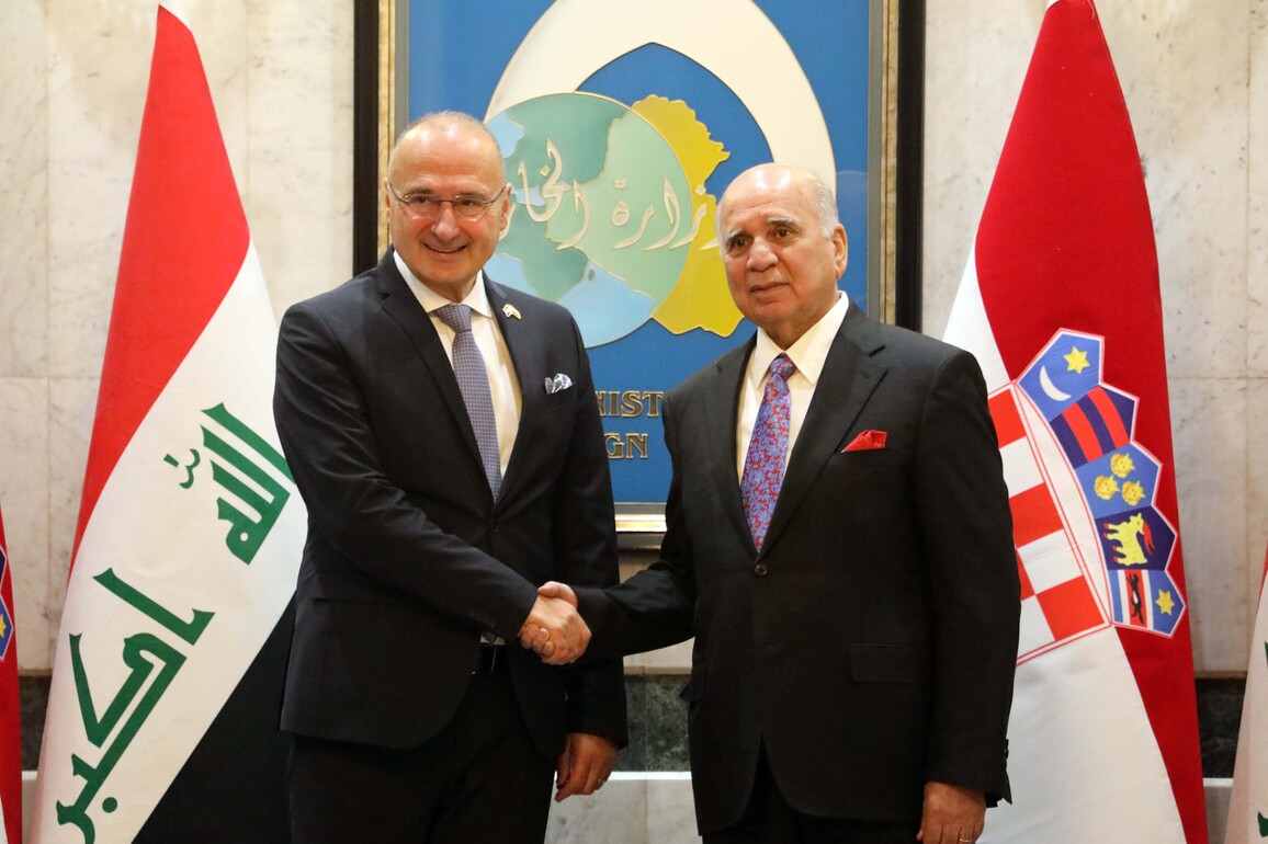 IRAQ-BAGHDAD-CROATIAN FM-VISIT