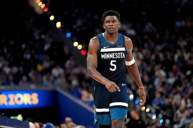 Timberwolves star Anthony Edwards (knee) out at least 1 week