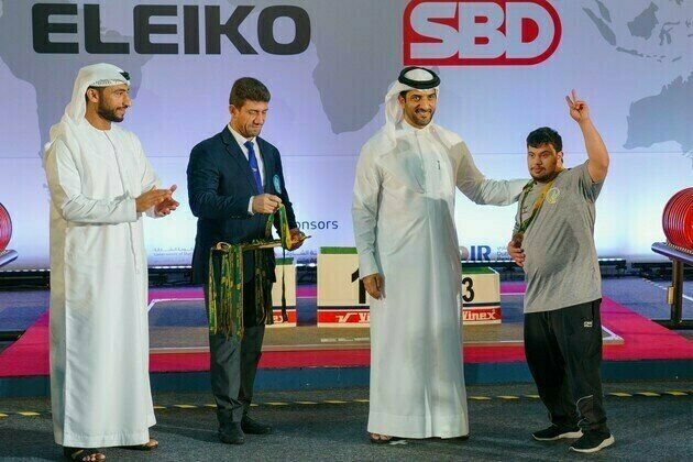 Sultan bin Ahmed crowns powerlifting champions at UOS