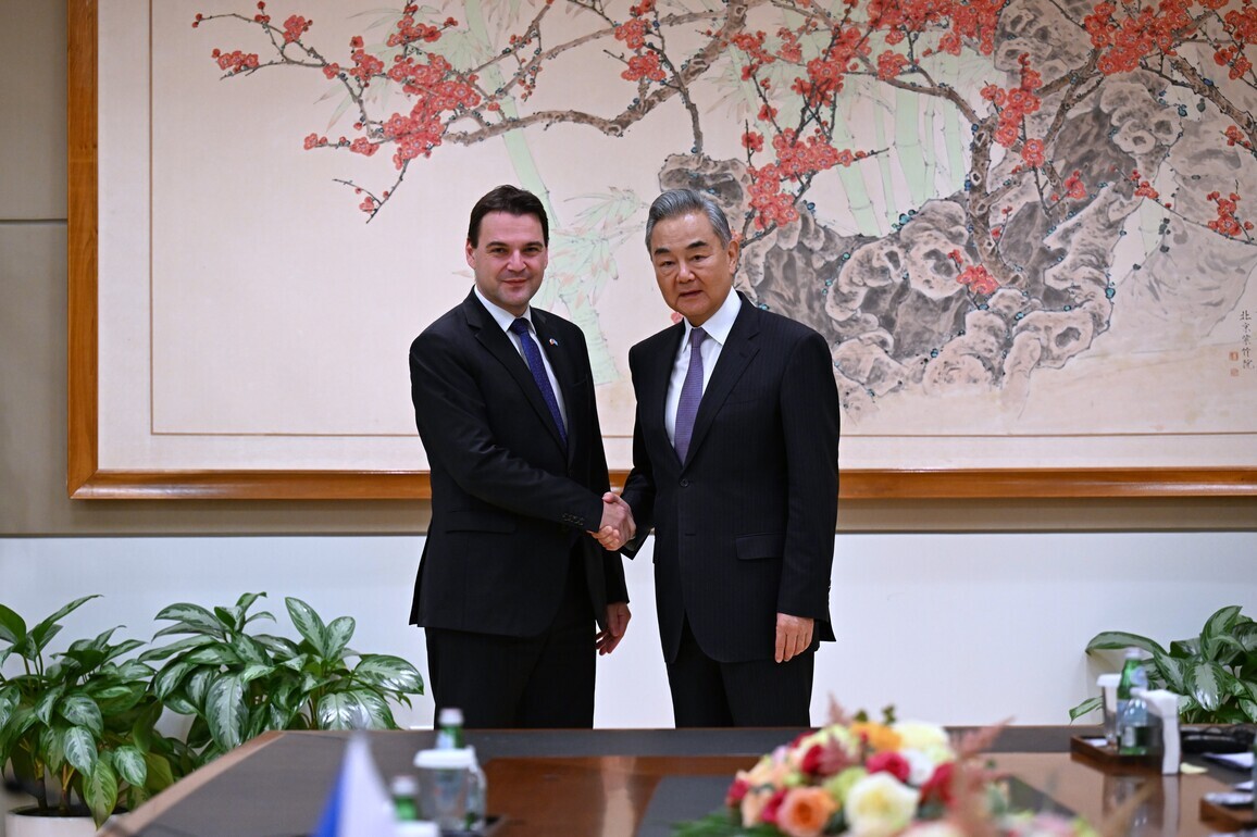 UN-CHINA-WANG YI-CZECH-PETR MACINKA-MEETING