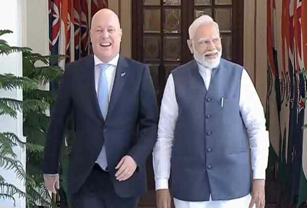 PM Modi holds bilateral meeting with visiting New Zealand PM Luxon