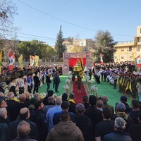LEBANON-RIYAQ-ISRAELI AIRSTRIKES-HEZBOLLAH FUNERAL
