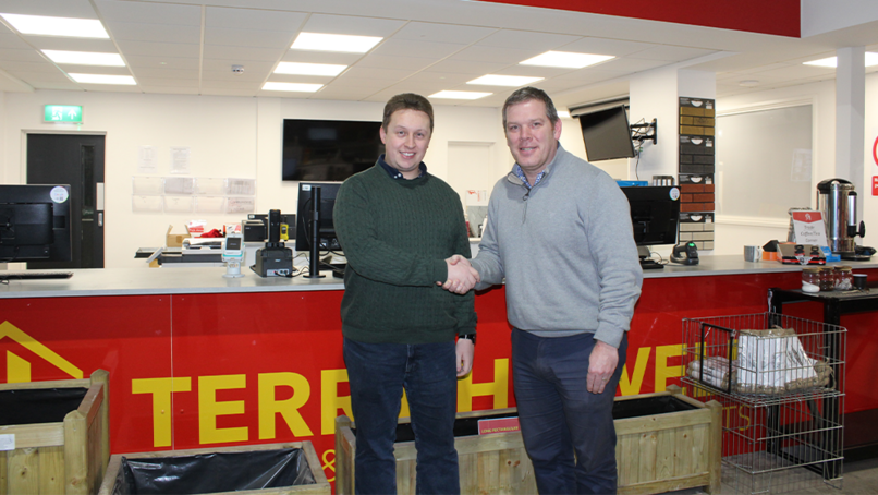 Luke Brown, Managing Director of Terry Howell (L) & David Pattison, Sales Director of Robert Price (R)