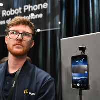 SPAIN-BARCELONA-CHINA-HONOR-FIRST "ROBOT PHONE"-UNVEILING