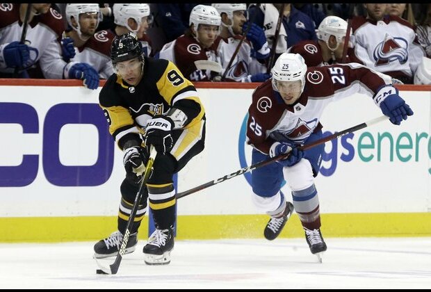 Playoff-bound Avs finish home-and-home sweep of Penguins