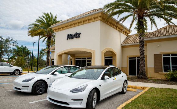 Hertz has purchased 100,000 Model 3 Teslas and plans to roll out charging infrastructure across its North America and European markets | Credit:Hertz