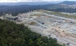 Aerial view of the Cobre Panama plant site