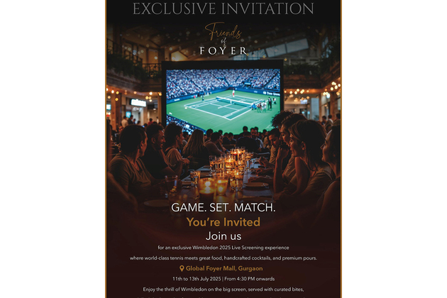 Experience the Grand Slam Like Never Before at Global Foyer's Cabana-Themed Wimbledon Screening