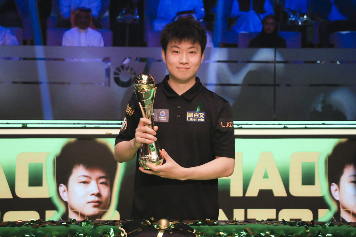 (SP)SAUDI ARABIA-RIYADH-SNOOKER-CHINA-ZHAO XINTONG