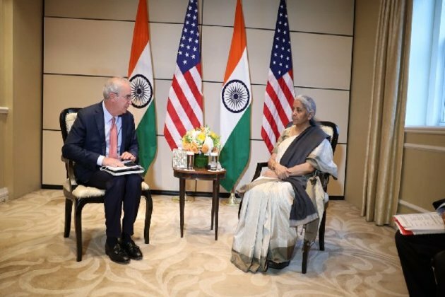 FM Sitharaman holds discussions with major investment firm's chief investment officer in US
