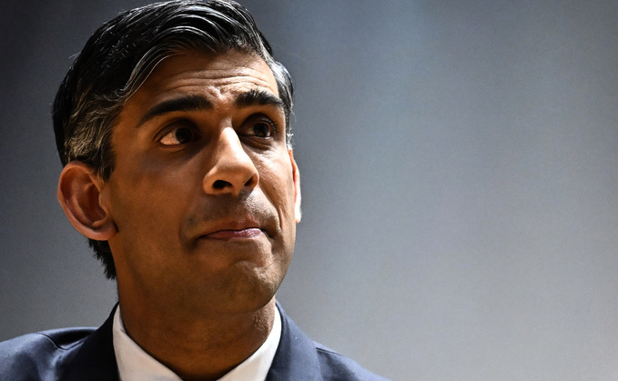 Prime Minister Rishi Sunak: "I am not going to stop fighting for the future of our country."