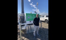 Agriculture Victoria research scientist Francesco Martoni is part of a trial using hi-tech insect sentinels. Image courtesy Agriculture Victoria.