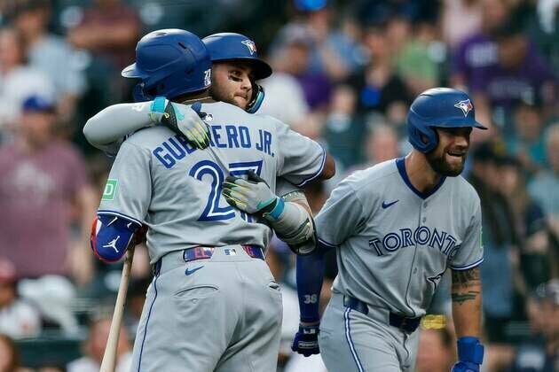 Bo Bichette blasts two homers as Blue Jays blow out Rockies