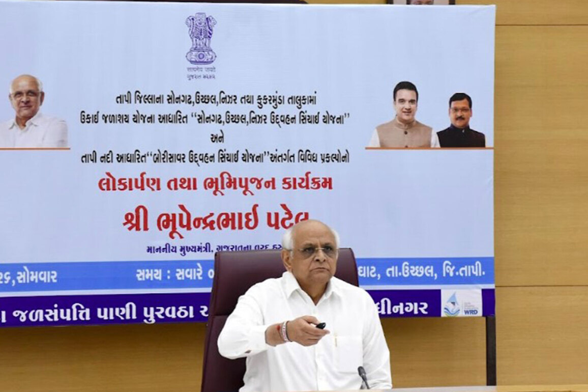 Gujarat CM Bhupendra Patel appeals for 100% voter turnout in Gujarat local body polls