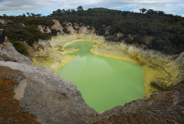 NEW ZEALAND-ROTORUA-WAI-O-TAPU THERMAL WONDERLAND