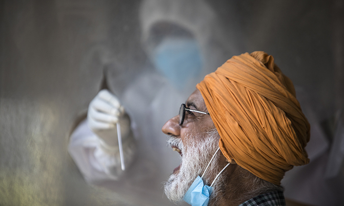 India coronavirus toll sees record jump of 2,000 dead India coronavirus toll sees record jump of 2,000 dead