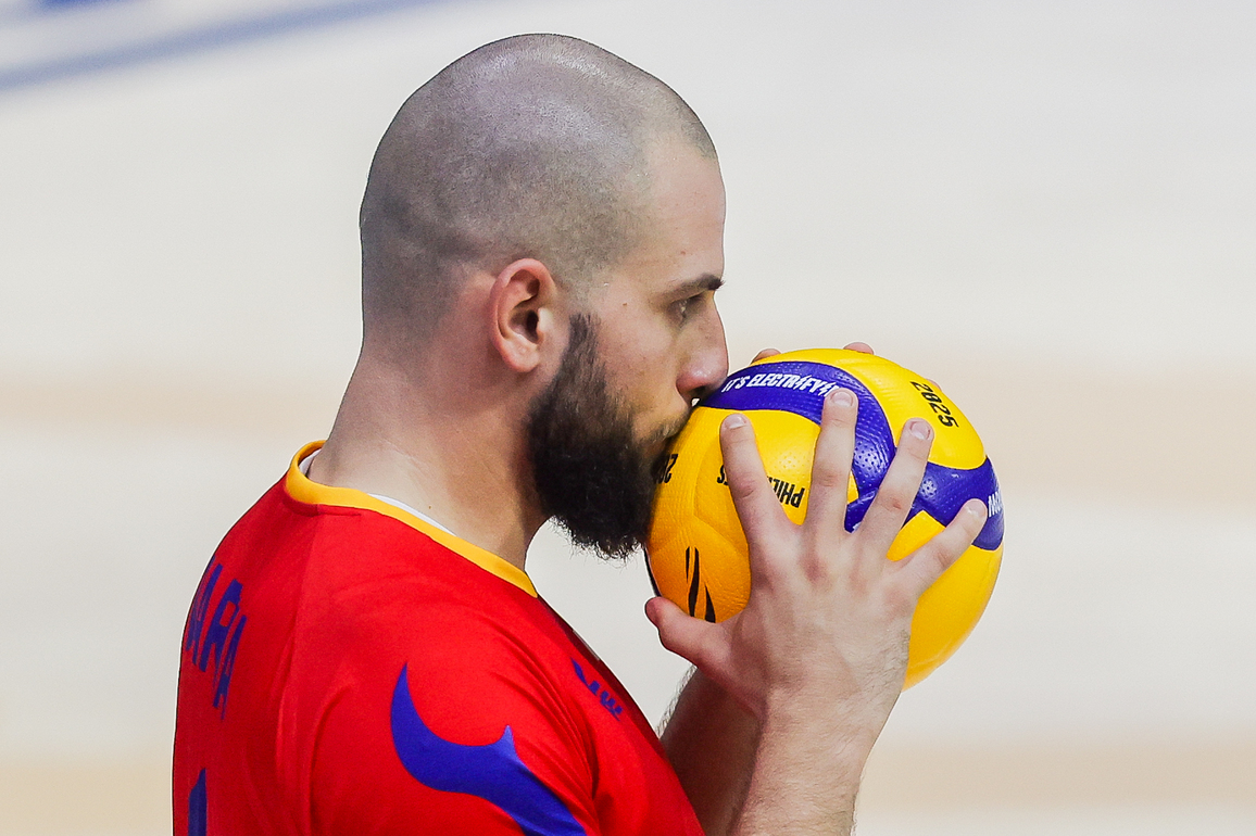 (SP)THE PHILIPPINES-QUEZON CITY-FIVB MEN'S WORLD CHAMPIONSHIP 2025-NED VS ROU